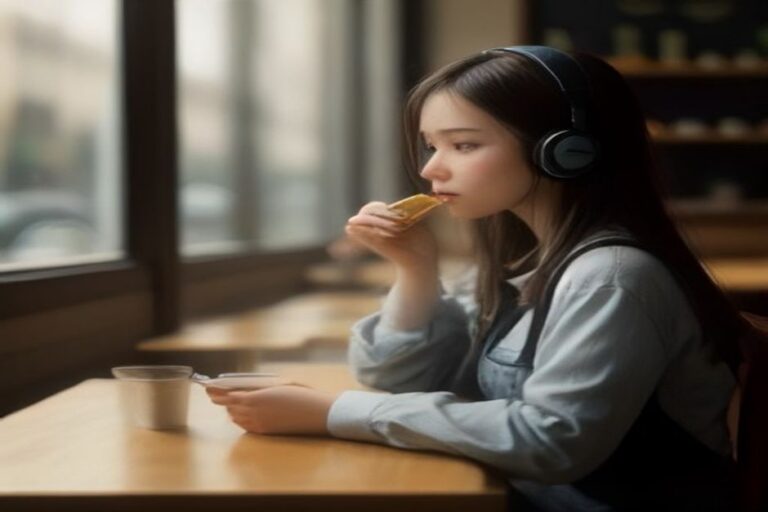 Imagen para el prompt: Compañero de conversación diaria en otro idioma
