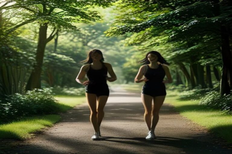 Imagen para el prompt: Entrenamiento en pareja sin desfases
