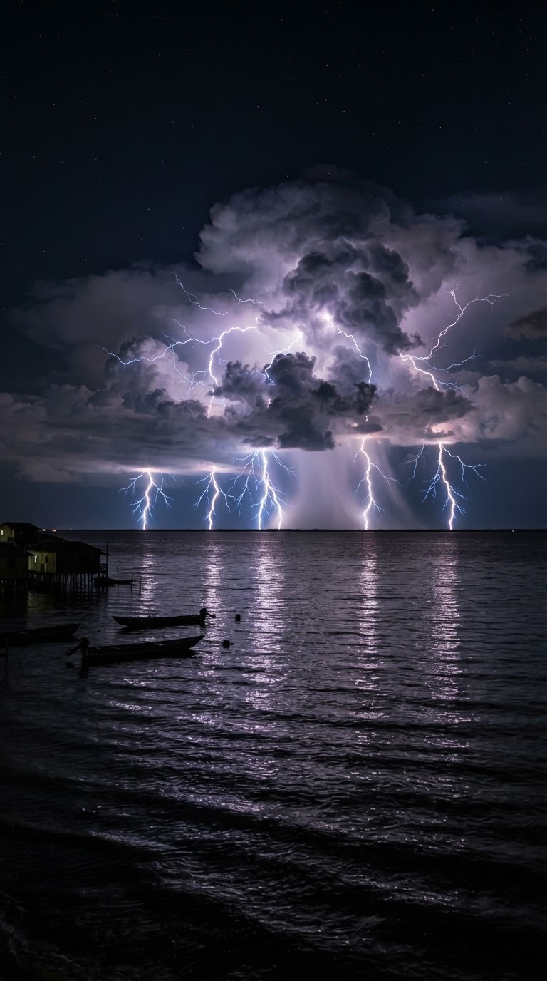 El relámpago del Catatumbo: el lugar donde el cielo no se apaga