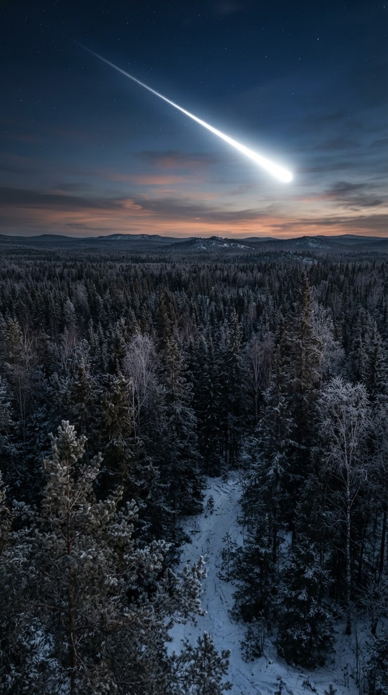 El cielo explotó sobre Siberia y no dejó cráter: el evento de Tunguska